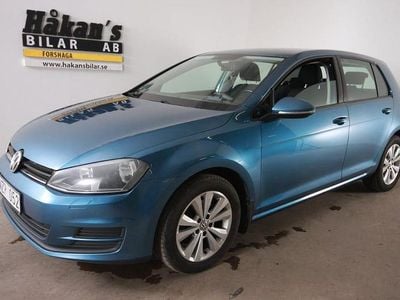 Begagnad VW Golf VII 105 HK (77 kW) 2013 Blå Halvkombi