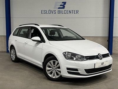 Begagnad VW Golf VII 110 HK (80 kW) 2016 Vit Kombi