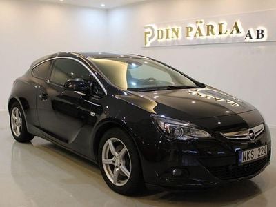 Svart Begagnad 2013 Opel Astra GTC Halvkombi | 64 900 kr
