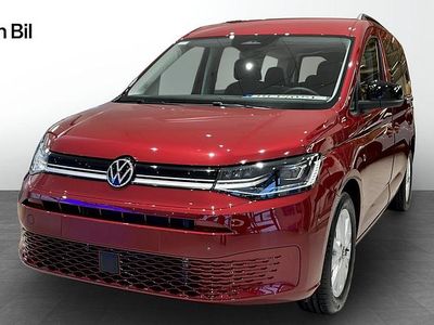 Röd Ny 2026 VW Caddy Maxi Minibuss | 499 900 kr