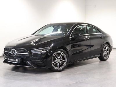 Svart (svart metallic) Begagnad 2024 Mercedes CLA200 AMG Sportkupé | 399 000 kr (Dyr)