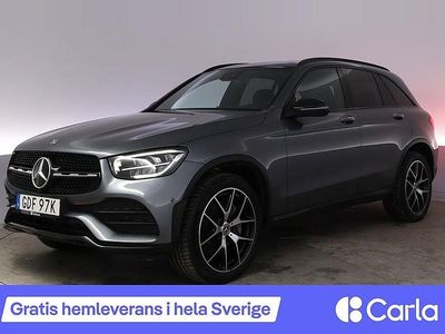 Grå Begagnad 2022 Mercedes GLC300e AMG SUV | 439 990 kr (Bra pris)
