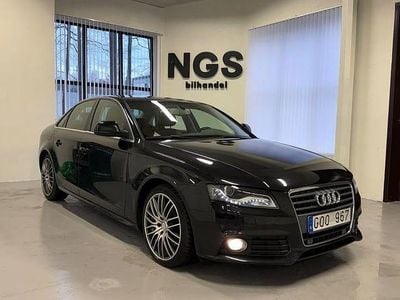 Begagnad Audi A4 190 HK (139 kW) 2008 Svart Sedan