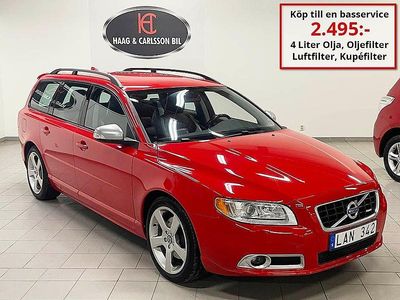 Begagnad Volvo V70 R-Design 231 HK (169 kW) 2010 Röd Kombi