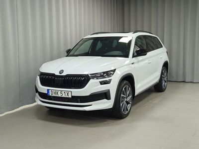 begagnad Skoda Kodiaq SportLine TDI 200Hk DSG 4x4, Adv.Edition, 7-sit