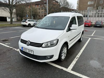 begagnad VW Caddy Maxi Life 2.0 TDI 140 hk 4Motion 7 sits