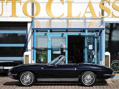 Daytona blå Begagnad 1963 Chevrolet Corvette Stingray Cab | 785 000 kr