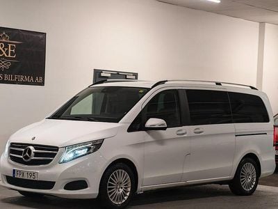 Vit Begagnad 2015 Mercedes V220 Minibuss | 319 900 kr (Marknadspris)