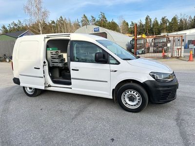 begagnad VW Caddy Maxi 2.0 TDI 4Motion DRAG VÄRMARE INREDNING