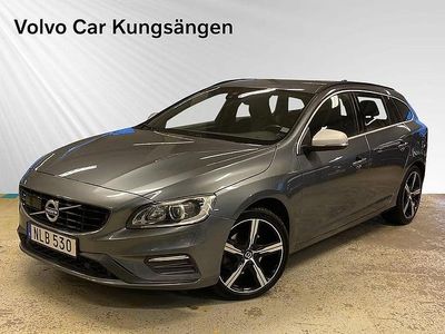 Grå Begagnad 2018 Volvo V60 R-Design Kombi | 229 900 kr (Marknadspris)