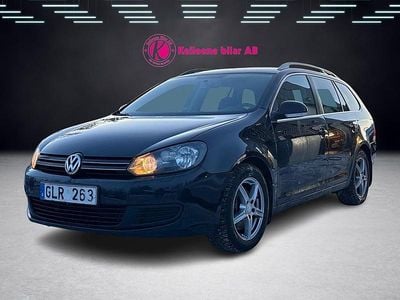 Svart Begagnad 2010 VW Golf Kombi | 44 900 kr (Marknadspris)