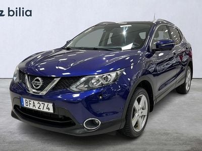 Blå Begagnad 2014 Nissan Qashqai Tekna SUV | 149 900 kr (Marknadspris)