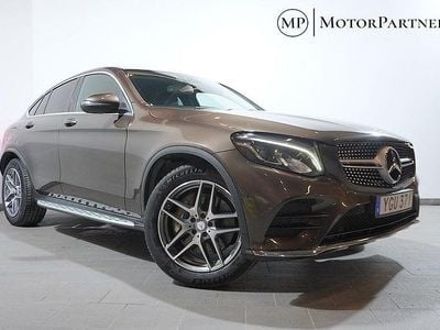 Mörkbrun Begagnad 2016 Mercedes GLC220 AMG Sportkupé | 309 900 kr (Marknadspris)