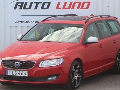 Begagnad Volvo V70 Standard 181 HK (133 kW) 2016 Röd Kombi
