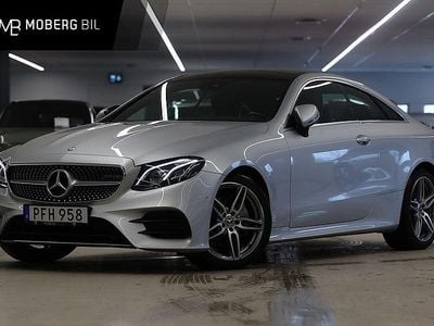 Begagnad Mercedes E200 AMG line 184 HK (135 kW) 2017 Silver Sportkupé