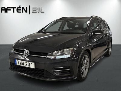 Mörkgrå Begagnad 2017 VW Golf VII R-line Kombi | 174 800 kr (Marknadspris)