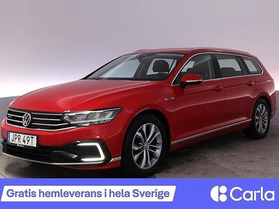 Röd Begagnad 2019 VW Passat GTE Kombi | 224 900 kr (Marknadspris)