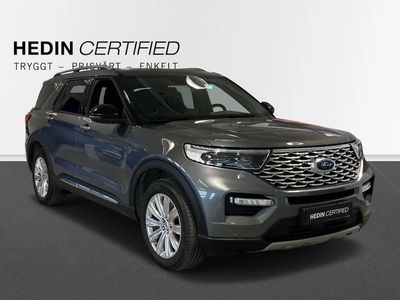 begagnad Ford Explorer Platinum 7-Sits 457hk 42km Räckvidd