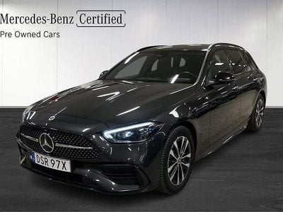 Grå Begagnad 2024 Mercedes C300 AMG line Kombi | 519 000 kr