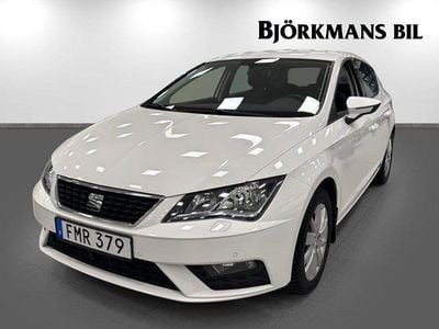 Begagnad Seat Leon 110 HK (80 kW) 2018 Vit Halvkombi