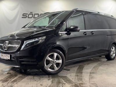 Begagnad Mercedes V250 Avantgarde 190 HK (139 kW) 2021 Svart metallic Minibuss