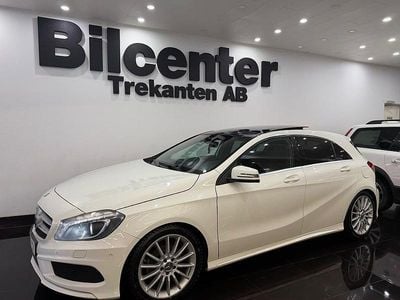 Begagnad Mercedes A180 AMG line 109 HK (80 kW) 2012 Vit Halvkombi