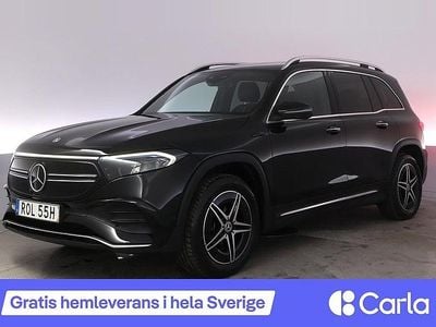 Svart Begagnad 2022 Mercedes EQB350 AMG SUV | 369 990 kr