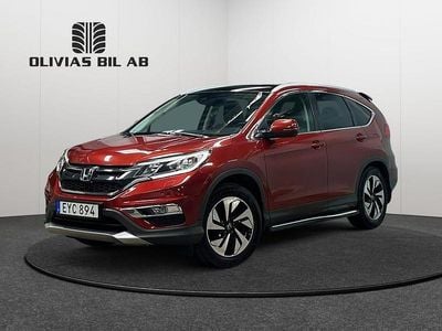 Röd Begagnad 2015 Honda CR-V Executive SUV | 169 400 kr (Marknadspris)