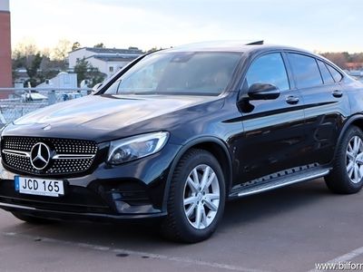 Svart samma som bilen Begagnad 2016 Mercedes GLC220 AMG SUV | 284 900 kr (Dyr)