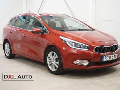 Röd Begagnad 2014 Kia Ceed Sportswagon Kombi | 118 900 kr (Lite dyr)