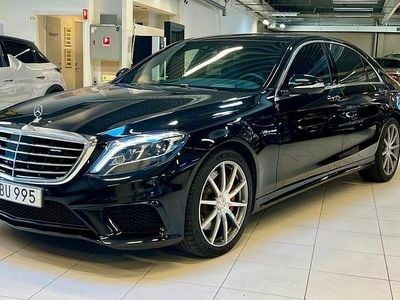 Begagnad Mercedes S63 AMG AMG 585 HK (430 kW) 2015 Svart Sedan
