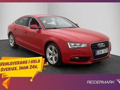 Begagnad Audi A5 Sportback Comfort 163 HK (119 kW) 2012 Röd Halvkombi