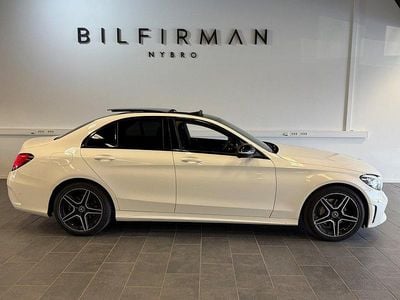 Vit Begagnad 2019 Mercedes C200 AMG line Sedan | 244 900 kr (Lite dyr)