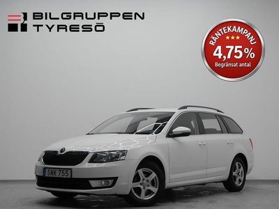 Vit Begagnad 2015 Skoda Octavia Kombi | 89 900 kr (Marknadspris)