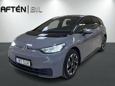 Begagnad VW ID.3 Pro Performance 150 kW (204 HK) 2022 Grå Halvkombi
