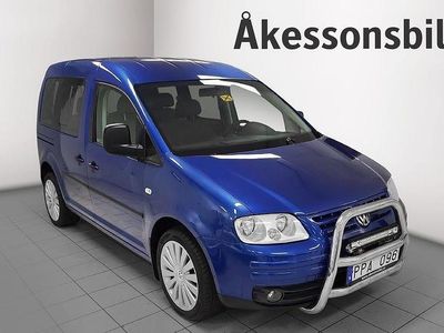 Blå Begagnad 2006 VW Caddy Life Minibuss | 59 000 kr