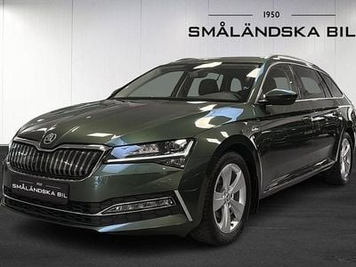 Begagnad Skoda Superb Business Line 218 HK (160 kW) 2020 Grön Kombi