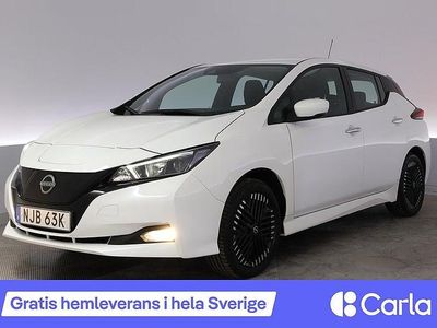 Vit Begagnad 2022 Nissan Leaf Acenta Halvkombi | 231 990 kr (Marknadspris)