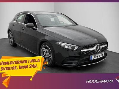 Svart Begagnad 2019 Mercedes A180 | 239 800 kr