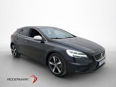 Begagnad Volvo V40 R-Design 152 HK (111 kW) 2018 Svart Halvkombi