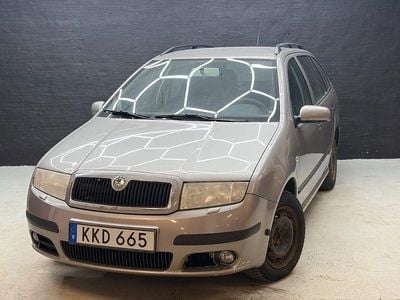 Begagnad Skoda Fabia 80 HK (58 kW) 2007 Ljusbrun Kombi