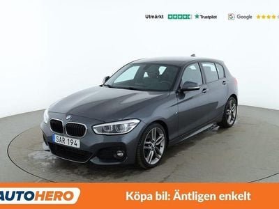 Grå Begagnad 2018 BMW 118 M Sport Halvkombi | 183 000 kr (Marknadspris)