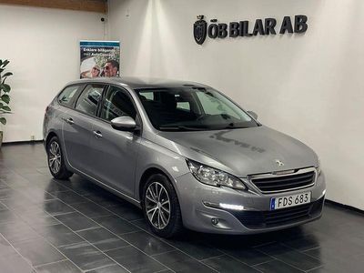 Grå Begagnad 2014 Peugeot 308 SW Active Kombi | 64 900 kr (Marknadspris)