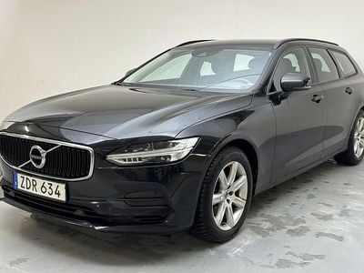 Begagnad Volvo V90 Kinetic 190 HK (139 kW) 2018 Svart Kombi