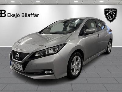 Silver Begagnad 2021 Nissan Leaf 360º Halvkombi | 149 500 kr (Marknadspris)