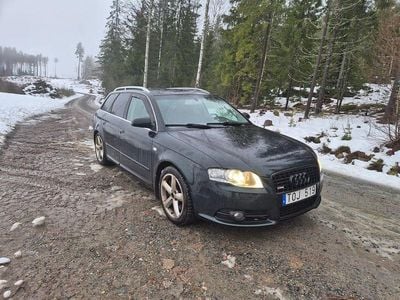 Mörk grön pearl metallic Begagnad 2007 Audi A4 S-Line Kombi | 35 000 kr (Bra pris)