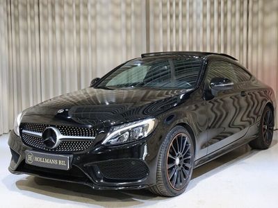 begagnad Mercedes C220 d Coupé 9G-Tronic 170HK AMG Panorama