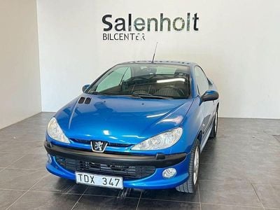 Blå Begagnad 2002 Peugeot 206 CC Cab | 37 900 kr (Dyr)