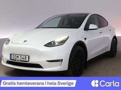 Vit Begagnad 2024 Tesla Model Y Long Range AWD SUV | 463 900 kr (Marknadspris)