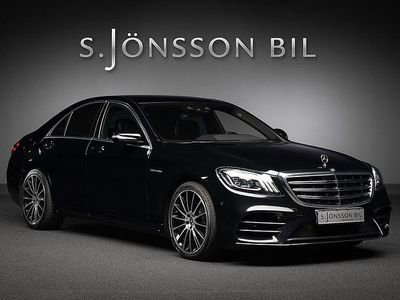 Begagnad Mercedes S560 AMG 551 HK (405 kW) 2018 Obsidiansvart metallic Sedan